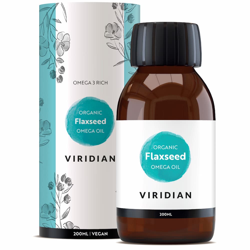 100% ACEITE DE LINO DORADO BIO 200ml. Fuente vegana de Omega 3 - Imagen 2