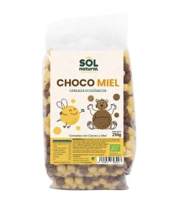 Cereales Bolitas Choco-Miel Bio Sol Natural, 250 gr