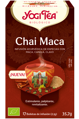 YOGI TEA MACA CHAI BIO 17 BOLSAS