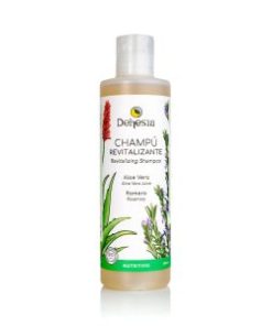 Champú Revitalizante Nutritivo BIO con Aloe Vera y Romero, 250ml. Dehesia