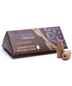 Conos de Incienso para Cascada Lavanda Organic Goodness 24g