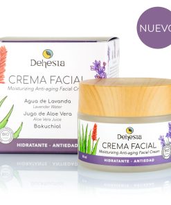 Alternative view of Crema Facial Hidratante-Antiedad BIO con Lavanda, Aloe Vera y Bakuchiol BIO, 50ml. Dehesia