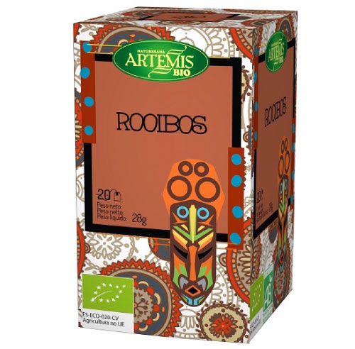 Infusión Rooibos Bio, 20 Filtros. Artemis