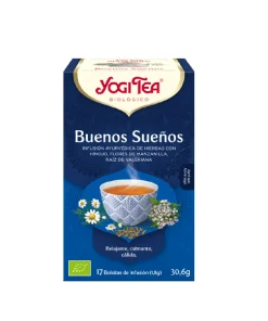 Alternative view of Infusión Buenos Sueños Bio Yogi Tea, 17 bolsitas
