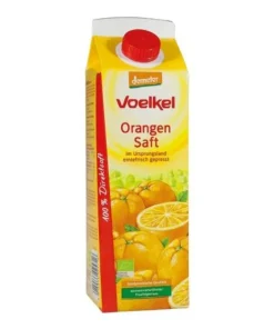 Alternative view of Zumo de Naranja, Voelkel, 1L